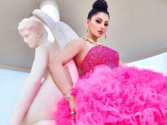 Urvashi Pulling Off A Barbie Look At Cannes Film Festival